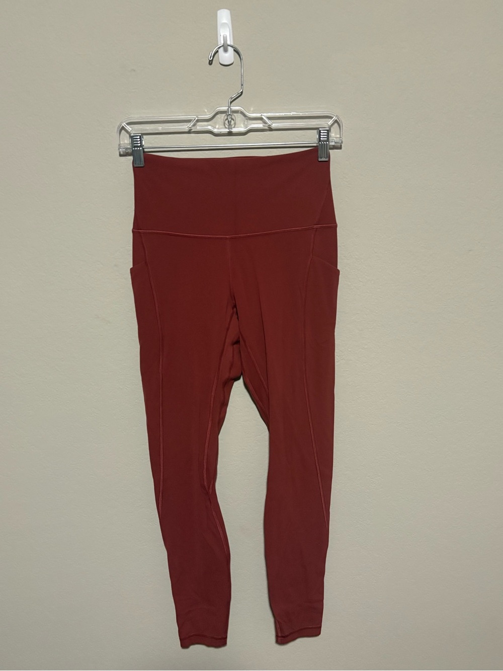 Lululemon Align™ High-Rise Pant with Pockets 28” – Size 6 – Reddish Pink